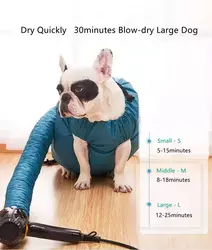 Blown Pet Drying Bag