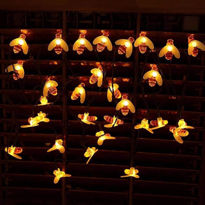 Solar Bee String Lights