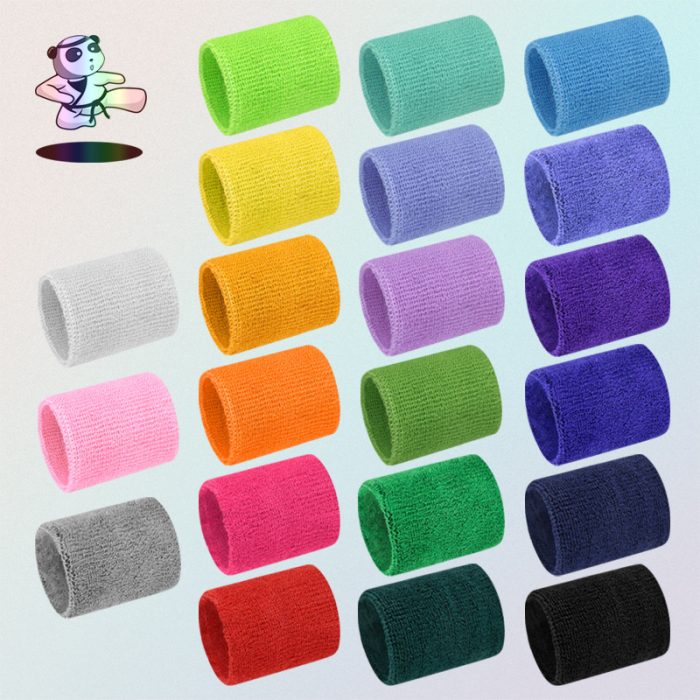 Warm sports cotton tendon sheath towel professional sports straps foot basketball sweat-absorbing wristband fitness wrist protection